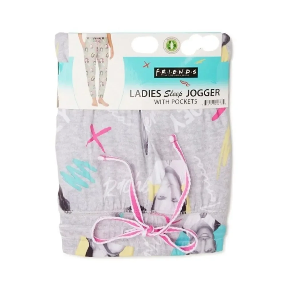 Womens Plus Friends Jogger Lounge Sleep Pajama Pants Size 2X